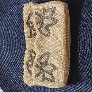 Vintage hand beaded purse